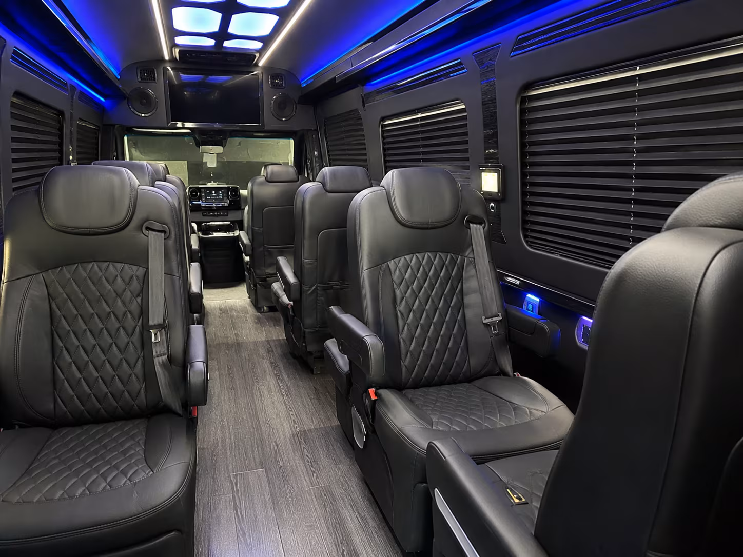 Coral Springs Airport Shuttle & Transportation party bus exterior