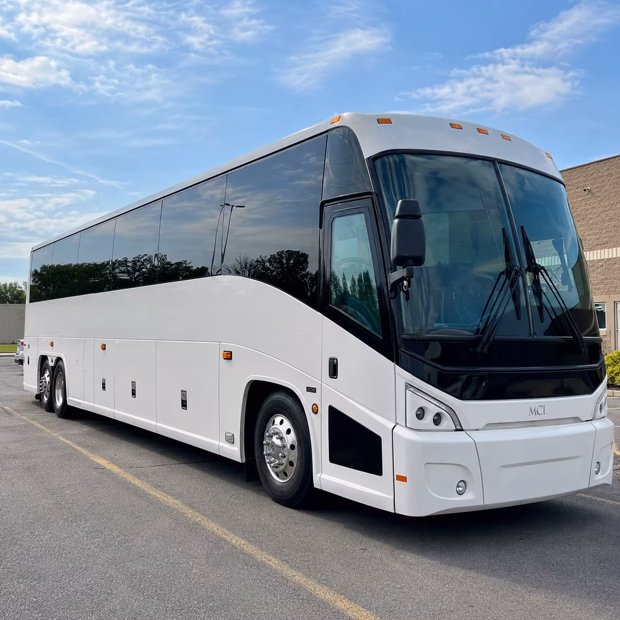 Coral Springs Airport Shuttle & Transportation party bus exterior