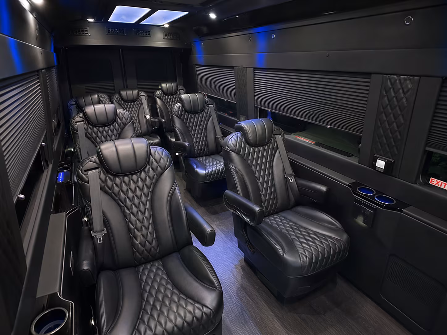 Coral Springs Airport Shuttle & Transportation party bus exterior