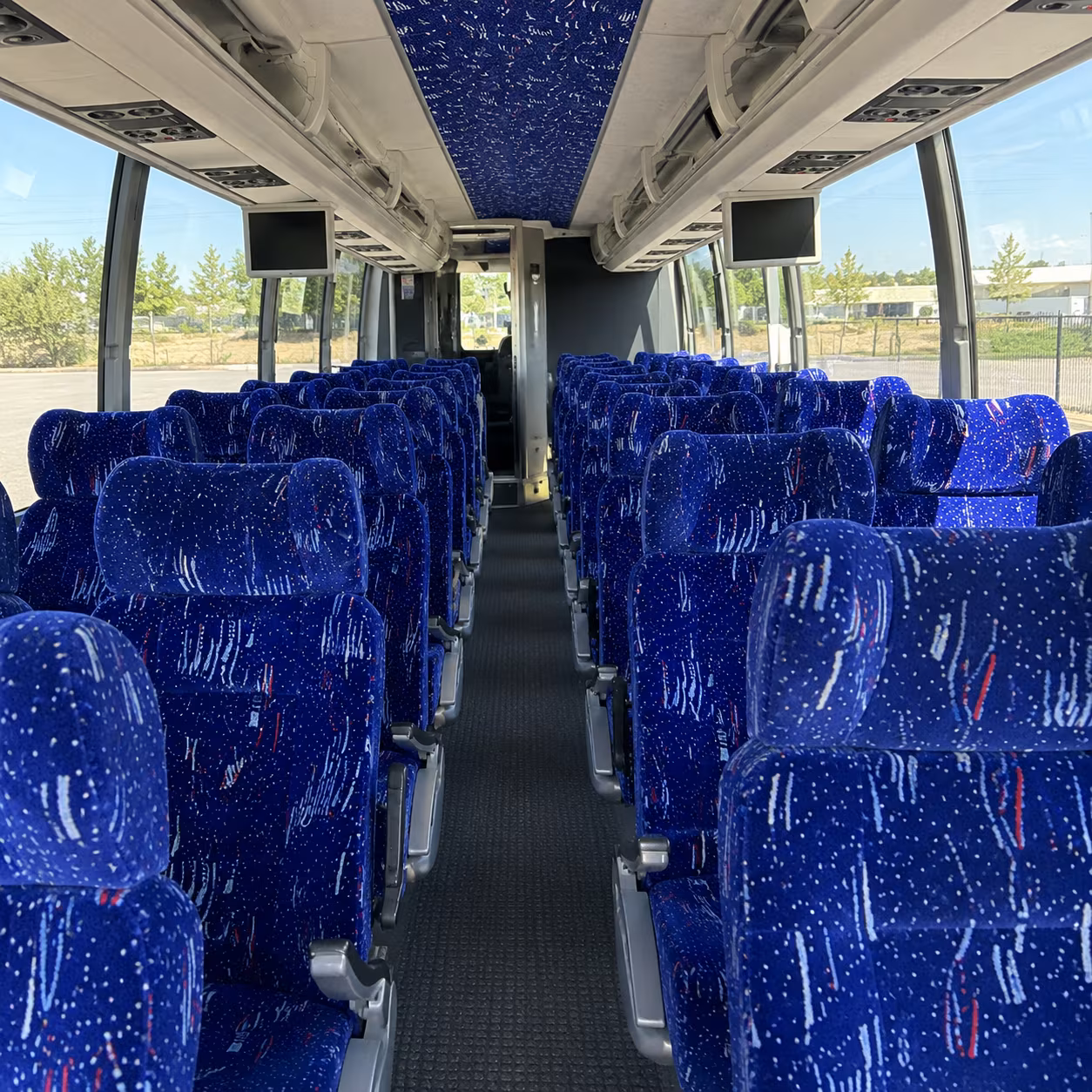 Coral Springs Airport Shuttle & Transportation party bus interior