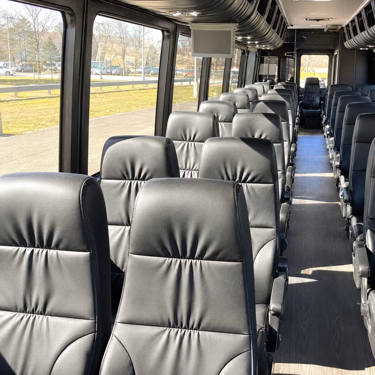 Coral Springs Airport Shuttle & Transportation party bus exterior