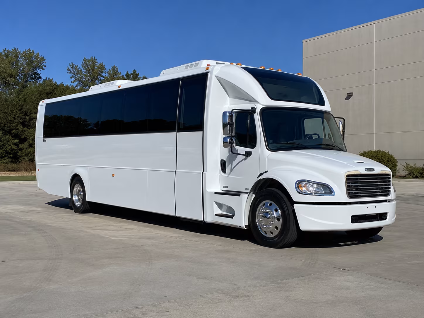 Coral Springs Bachelor & Bachelorette Transportation party bus exterior