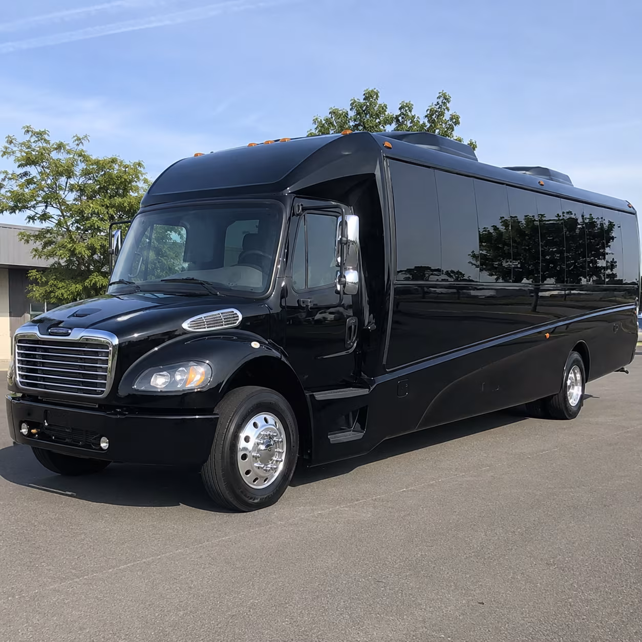Coral Springs Corporate Transportation party bus exterior