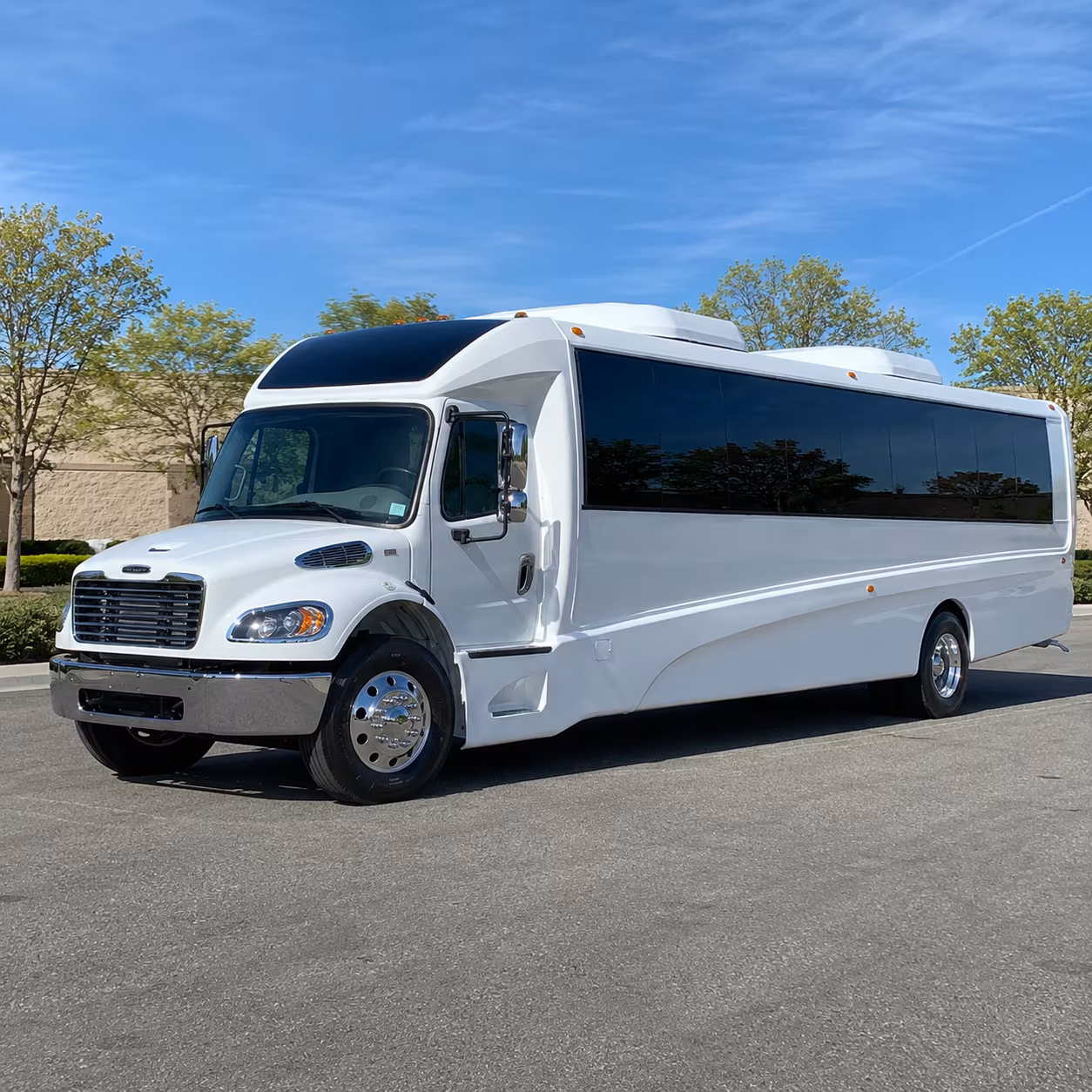 Coral Springs Corporate Transportation party bus exterior