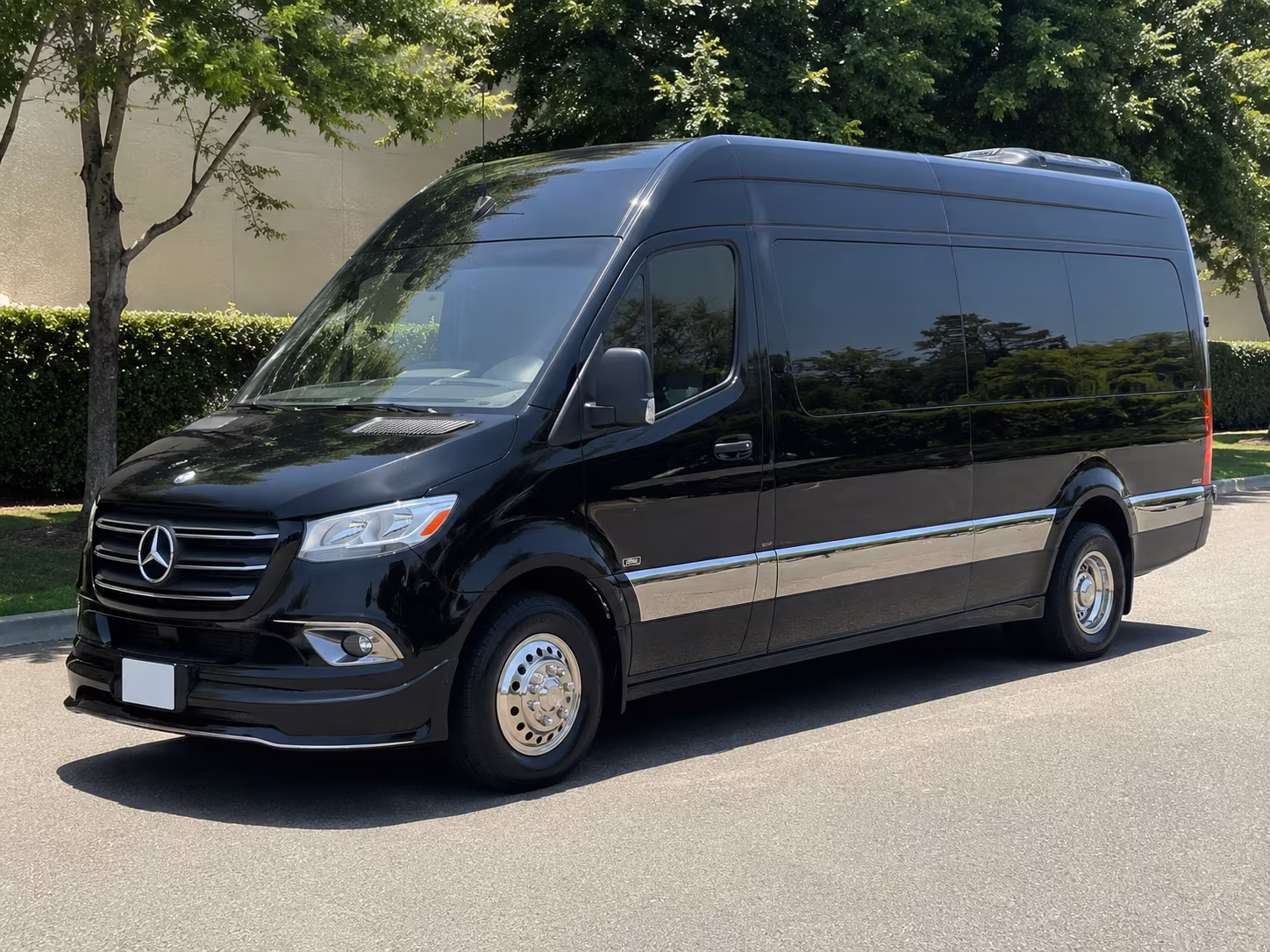 Coral Springs Corporate Transportation party bus exterior