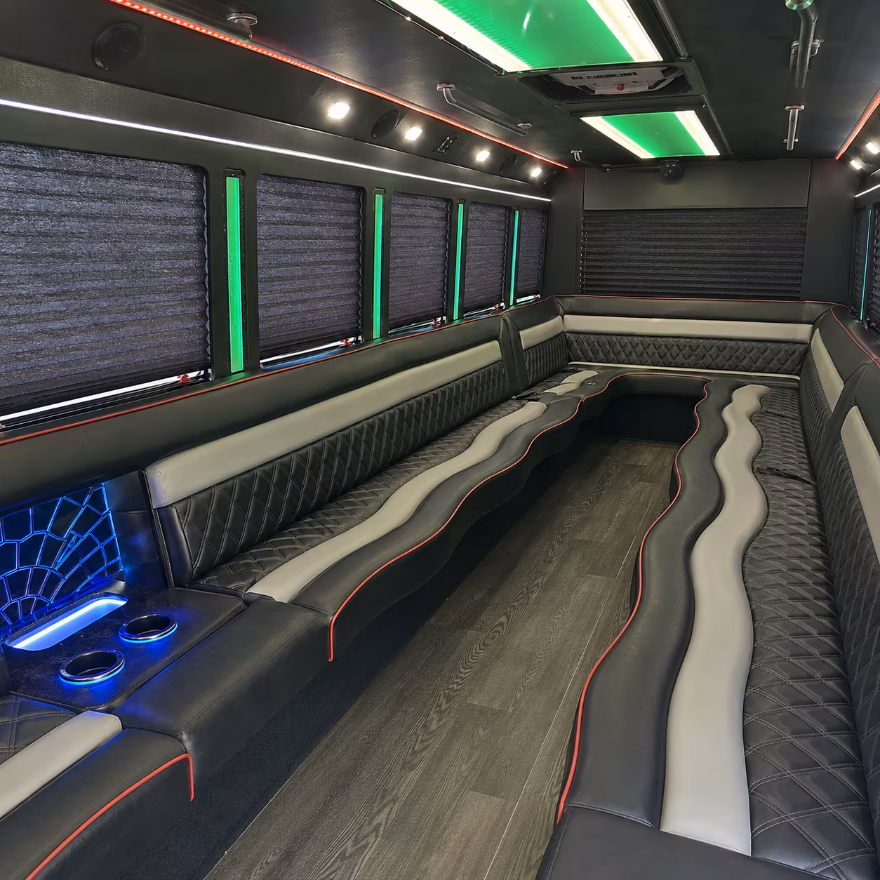 Coral Springs Prom & Homecoming Transportation party bus exterior
