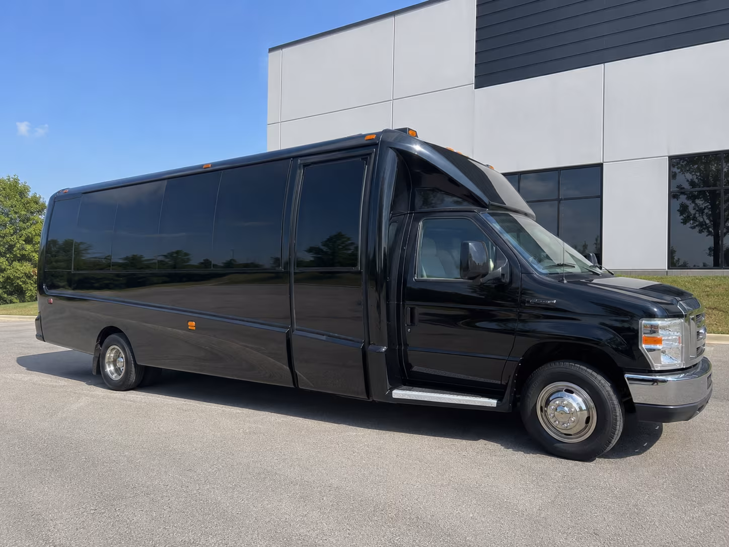 Coral Springs Sporting Event Transportation party bus exterior
