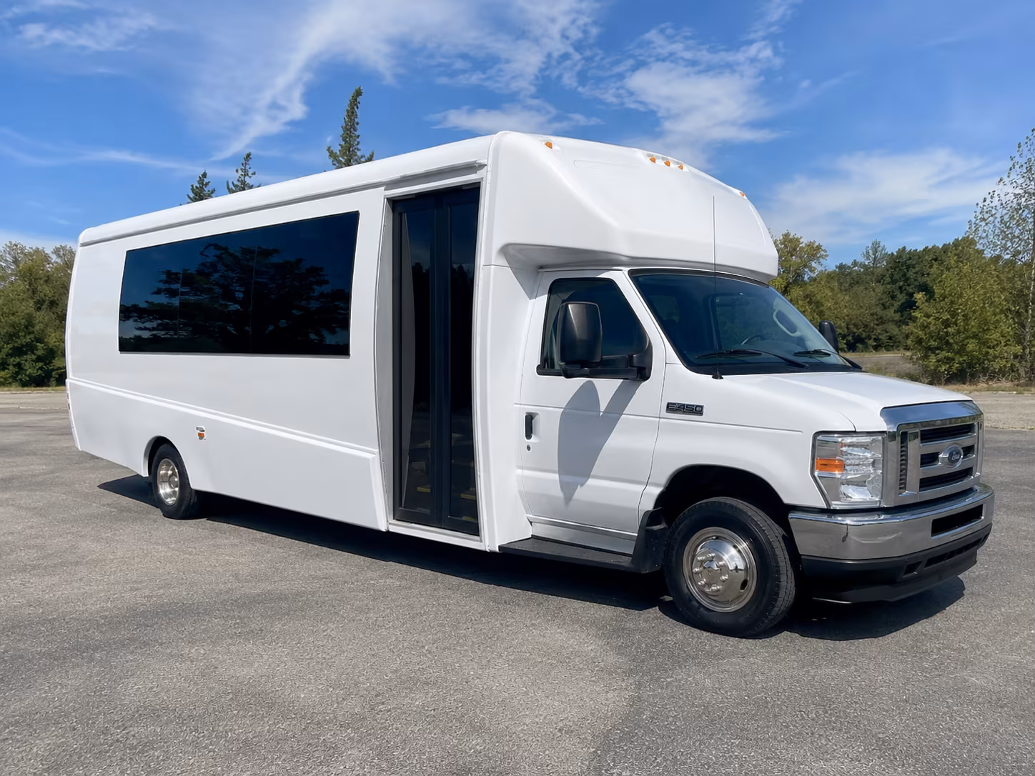 Coral Springs Wedding Transportation onboard seating